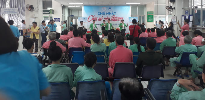Những chương trình thiện nguyện là liều thuốc giúp bệnh nhân vượt qua bệnh tật.