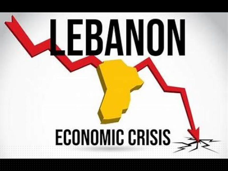 Kinh tế Lebanon tuột dốc không phanh. 