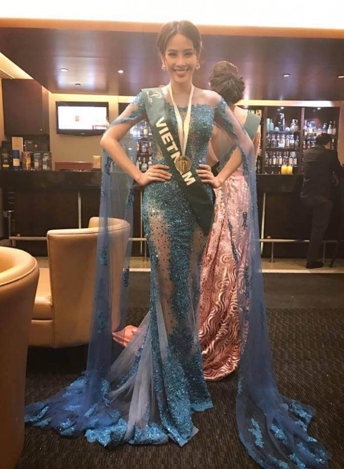 Nam Em liên tiếp nhận các giải thưởng phụ tại Miss Earth 2016