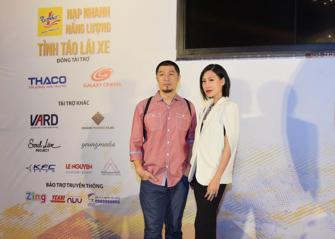 Đạo diễn Charlie Nguyễn và Diễn viên Kathy Uyên (thành viên BGK 7 Film Fest).