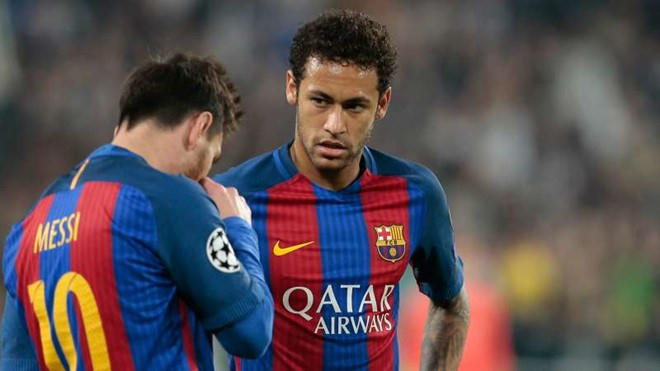 Barca bất lực trước lối chơi phòng thủ chặt chẽ của Juventus.