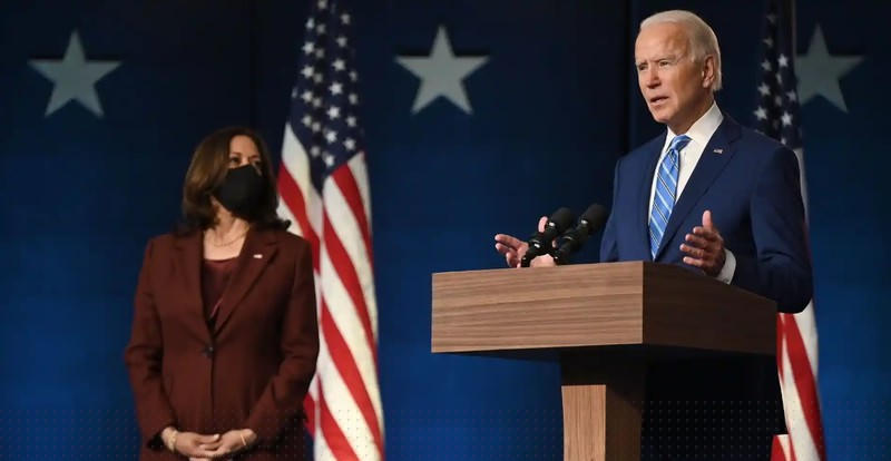 Ông Joe Biden và bà Kamala Harris.