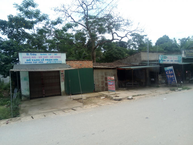 Mảnh đất của bà Sửu trước đó bị UBND huyện Vũ Quang không bồi thường, hỗ trợ.