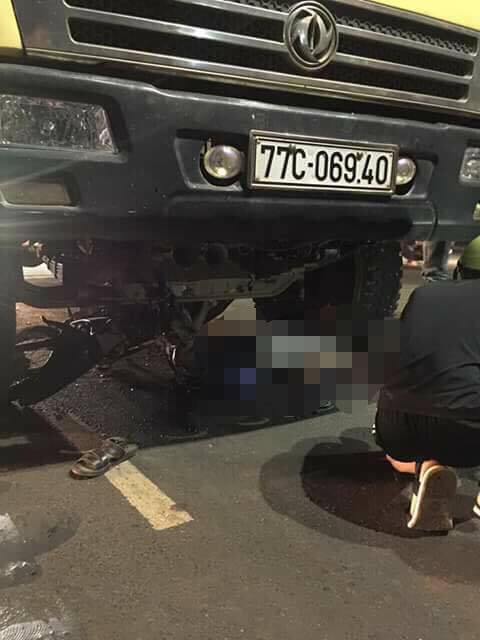 Người đàn ông bị tử vong dưới gầm xe tải