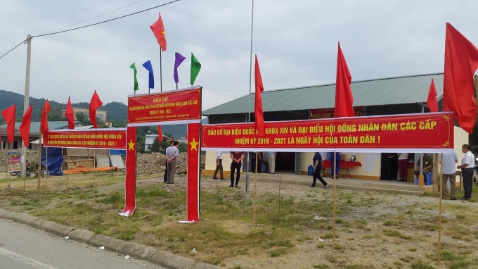 Không khí bầu cử tại huyện Ba Bể, Bắc Kạn.