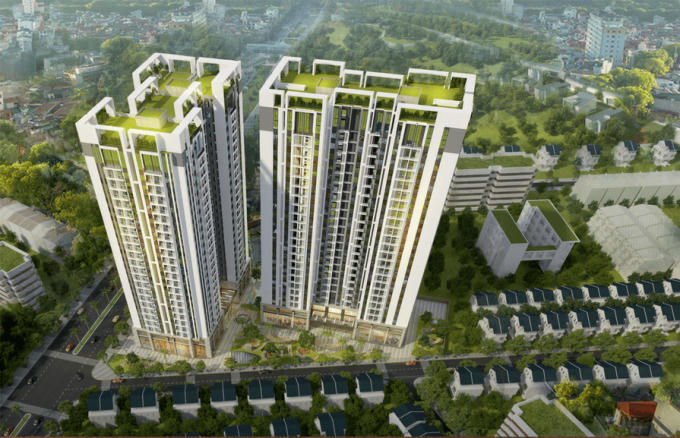 Phối cảnh dự án 176 Định Công.