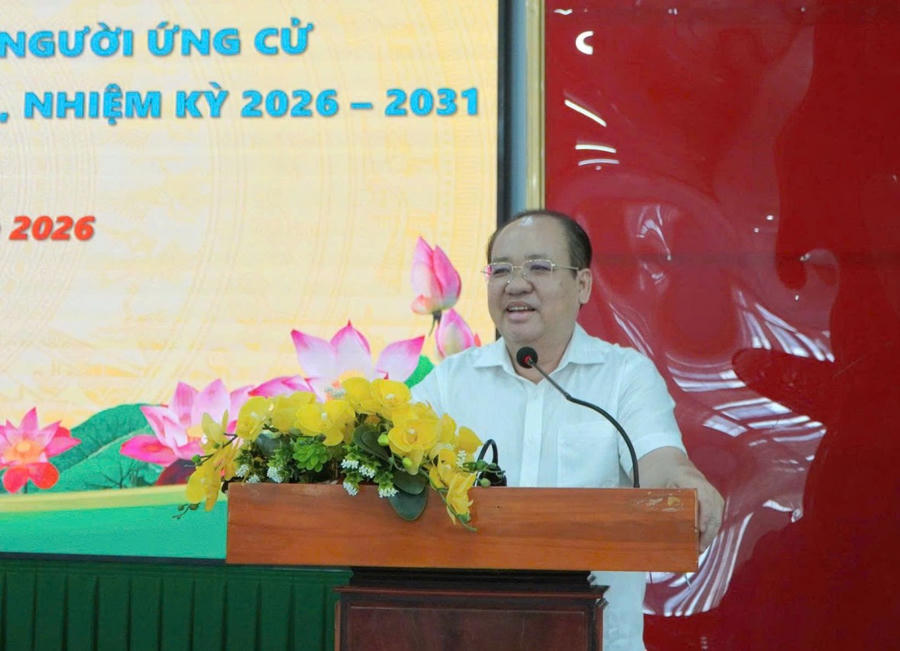 Ông Nguyễn Thanh Phong, Ủy viên Ban Thường vụ Tỉnh ủy, Phó Chủ tịch Thường trực UBND Tỉnh