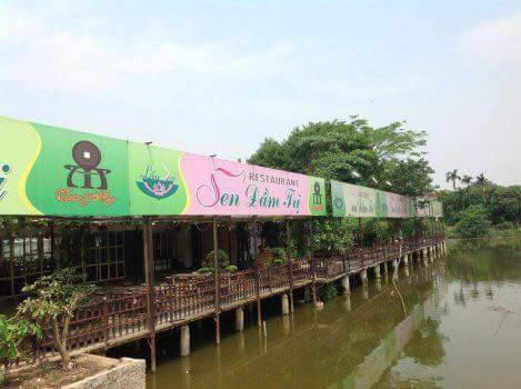Nhà hàng sen Đầm Trị số 2 Đặng Thai Mai - Tây Hồ - Hà Nội