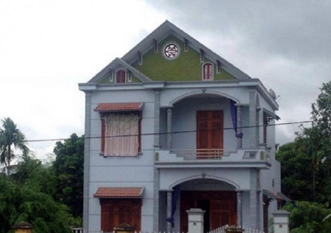 Ngôi nhà xảy ra vụ án mạng.