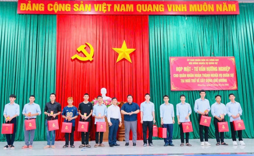 Chương trình thể hiện sự gắn kết giữa hệ thốngchính trị và cộng đồng doanh nghiệp trong việc chăm lo, phát huy nguồn nhân lực trẻ sau xuất ngũ.