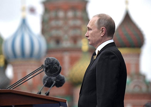 Phát biểu tại Quảng trường Đỏ, Tổng thống Nga Vladimir Putin chiến thắng của Liên Xô trước Đức Quốc xã sẽ luôn là một phần trong lịch sử nhân loại và không thể bị quên lãng.