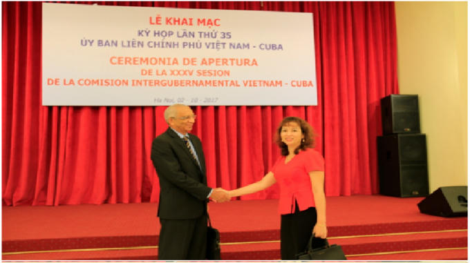 Lãnh đạo HT Pharma và Đại diện Tập đoàn Labiofam tham dự Kỳ họp 35 UBLCP Việt Nam Cuba.