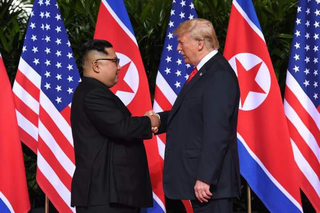 Tổng thống Trump nói đã thiết lập mối quan hệ tốt với nhà lãnh đạo Kim Jong-un. (Ảnh: Reuters)