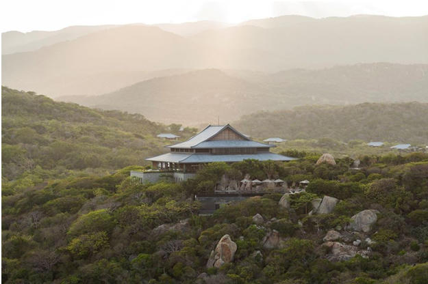 ( Khung cảnh ở Amanoi Resort – Ninh Thuận. Ảnh https://12trip.vn).