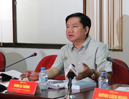 Bí thư Thành ủy TP HCM Đinh La Thăng. (Ảnh:Internet)