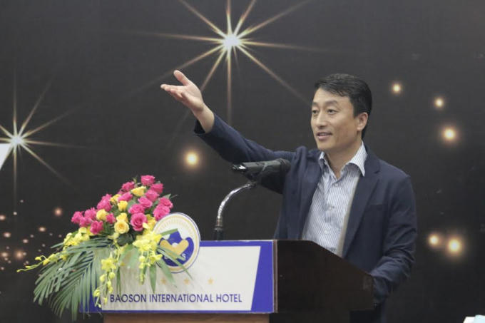 Ông Lee Joong Su đại diện các doanh nghiệp Hàn Quốc đầu tư Việt Nam.