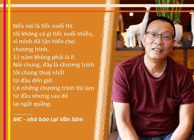 Nhà báo Lại Văn Sâm chia sẻ về việc chia tay “Ai là triệu phú”