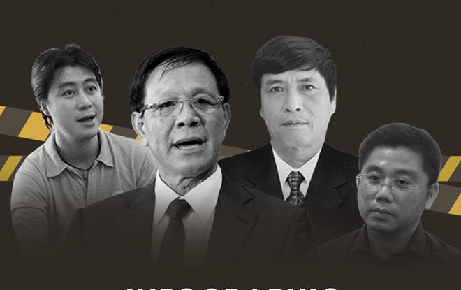 4 mắt xinh quan trọng trong vụ án.