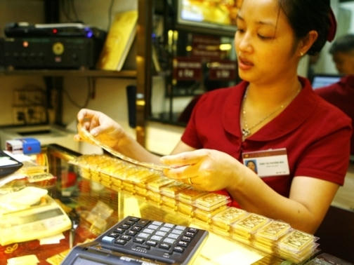 Giá vàng 13/6: Giảm mạnh. Ảnh: Vietq.