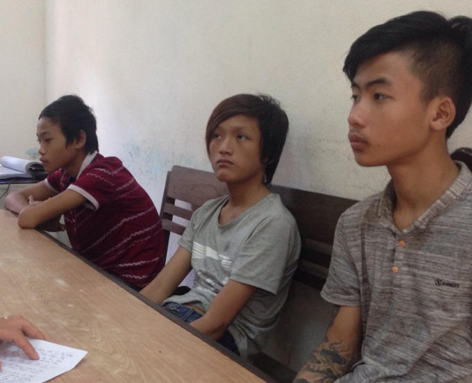 Các trộm nhí từng thực hiện vụ trộm lên đến 200 triệu đồng.