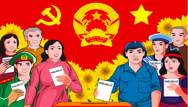 Quy định về tiếp xúc cử tri vận động bầu cử.