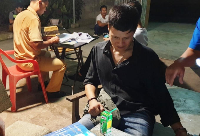 Đào Long bị bắt giữ cùng ma túy và súng đạn