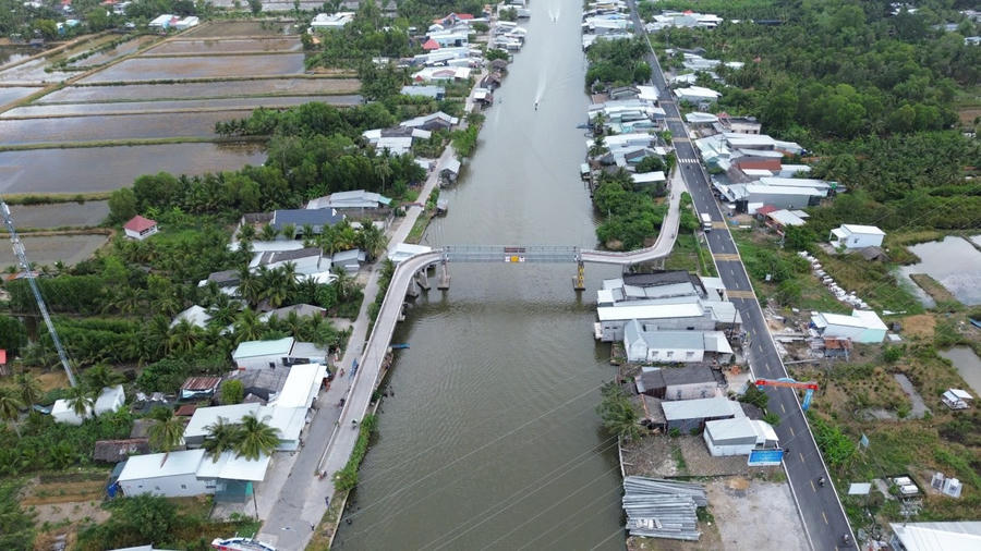 Hạ tầng, cơ sở vật chất xã Vĩnh Thuận ngày càng khang trang, hiện đại