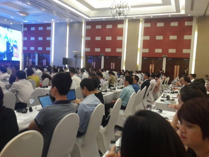 Hội nghị đã thu hút sự tham gia của hơn 300 nhà quản lý doanh nghiệp và các nhà đầu tư trong lĩnh vực BĐS, xây dựng, tài chính.