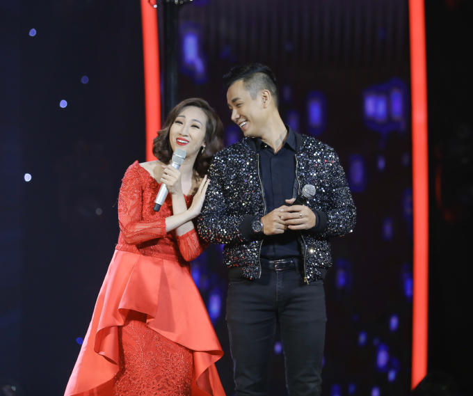 Nguyên Khang và Lều Phương Anh.