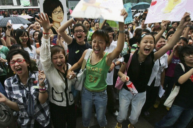 Văn hóa thần tượng tại Trung Quốc những năm gần đây trở nên thái quá (Nguồn ảnh: Getty).
