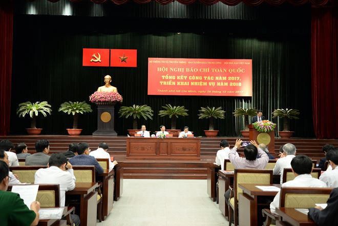 Nhiều thực trạng của công tác báo chí được Hội nghị phân tích, nhìn nhận.
