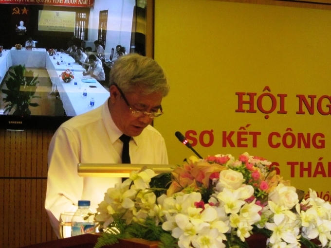 Ông Hoàng Sỹ Thành, Tổng cục trưởng, Tổng cục Thi hành án Dân sự.