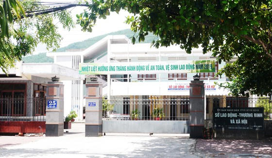 Sở LĐTB&amp;amp;XH tỉnh Bình Định. Nơi ông Trương Hải Ân công tác trước đó.