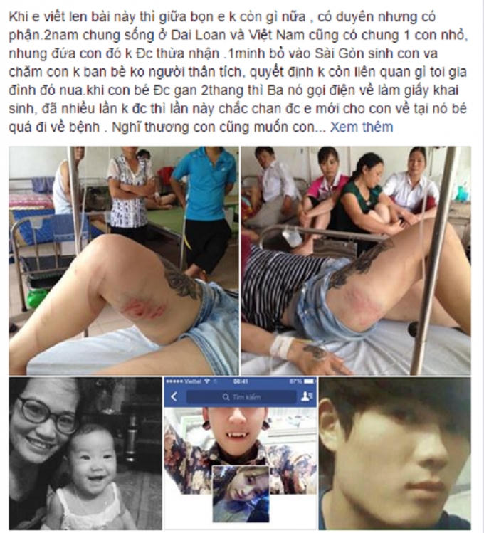 Câu chuyện của cô gái trẻ làm dân mạng phẫn nộ. (Ảnh: Facebook).