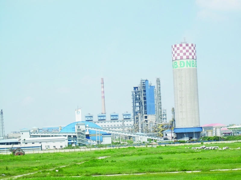 Dự án Nhà máy đạm Ninh Bình hiện chưa giải quyết được các tranh chấp hợp đồng tổng thầu (EPC), chưa quyết toán được dự án. Ảnh: Nguyễn Thanh