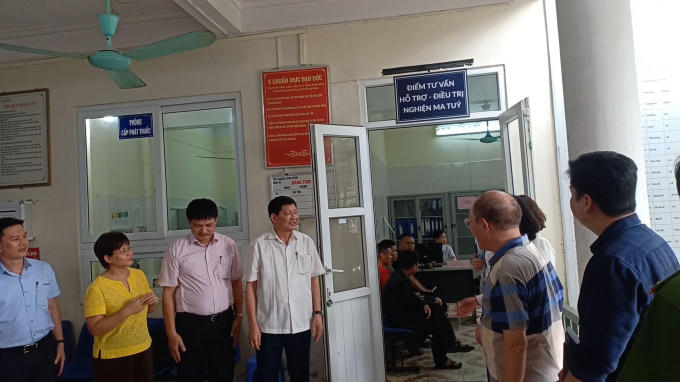 Điểm Hỗ trợ, Tư vấn – Điều trị nghiện tại cộng đồng ở các trạm y tế  phường Bồ Đề.