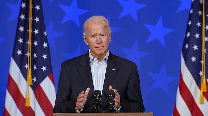 Ông Joe Biden trong một sự kiện ngày 5/11.
