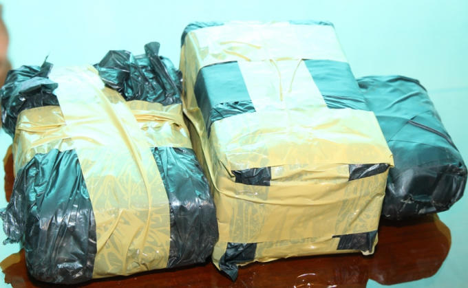Tang vật vụ án thu giữ được trong lần bắt ngày 29/3. (Ảnh: Công an Hà Nam)