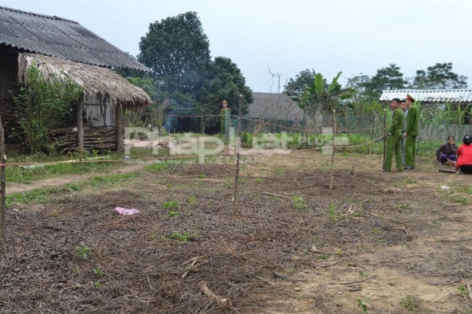 Hiện trường vụ thảm sát tại Hà Giang.