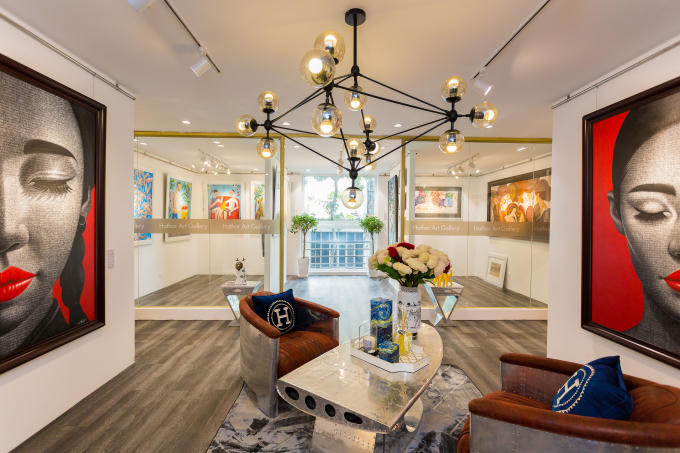 Họa sỹ n&agrave;o tham dự Hội chợ nghệ thuật tổ chức tại London?