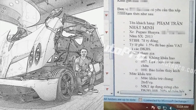 Danh tính của chủ nhân chiếc siêu xe Pagani Huayra trị giá 78 tỷ Đồng sắp về Việt Nam đã bất ngờ được hé lộ, đó là Phạm Trần Nhật Minh.