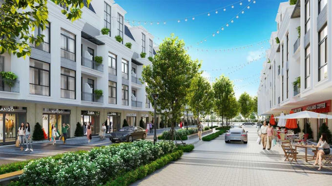 Shophouse trong khu đô thị luôn là phân khúc hấp dẫn đối với nhà đầu tư