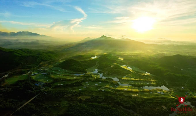 Toàn cảnh Bà Nà Hills Golf Club.