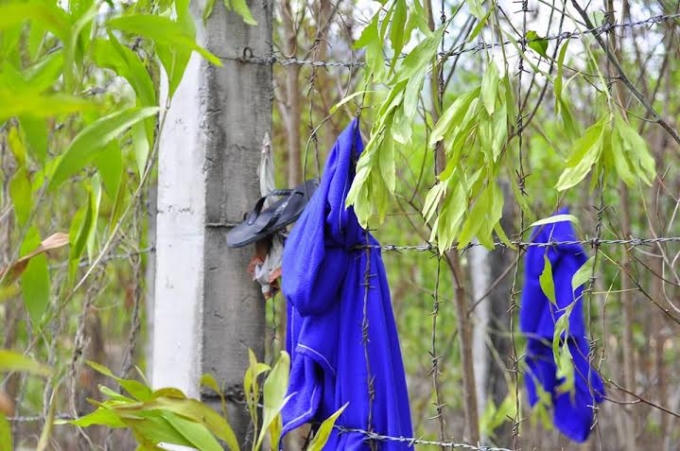Các học viên trốn trại từ một vụ kích động.