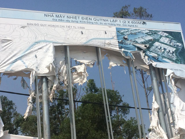 Sau nhiều năm khởi công, dự án nhà máy nhiệt điện Quỳnh Lập 1 vẫn đang trong tình trạng “đắp chiếu” do khó khăn về vốn. Ảnh Dân trí