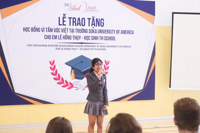 Nữ sinh B&igrave;nh Dương đạt học bổng 34.744 USD từ Quỹ V&igrave; tầm v&oacute;c Việt
