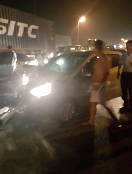 Xe Kia Morning kém may mắn.