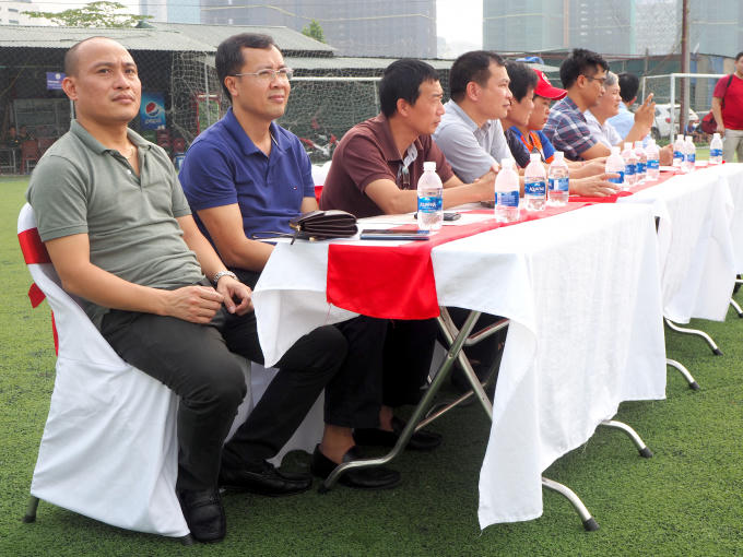 Tham dự buổi lễ còn có rất nhiều nhà báo đại diện cho các cơ quan báo chí tham dự giải.