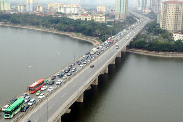 Hà Nội điều chuyển lại luồng tuyến nhằm giảm tải cho đường Vành đai 3 thường xuyên bị ùn tắc giao thông nghiêm trọng