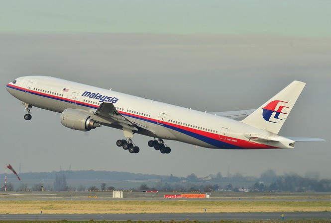 Chiếc máy bay MH-370 của Malaysian Airlines. Ảnh chụp năm 2011.